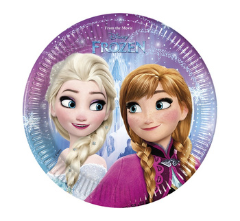 Talerzyki papierowe ,,FROZEN"