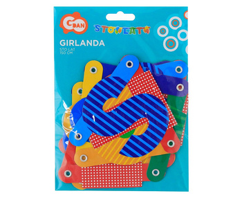 Girlanda urodzinowa STO LAT STO LAT