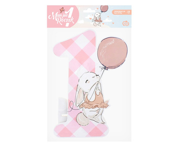 Dekoracja na stół CYFRA 1 roczek