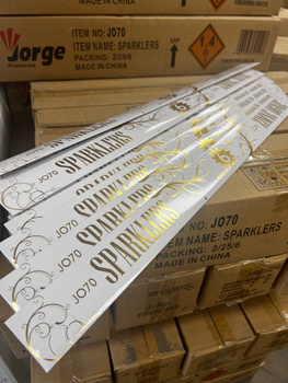 ZIMNE OGNIE WESELNE 70CM ZESTAW 200SZT