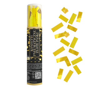 Konfetti złote paski