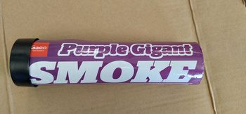 Świeca dymna purpurowa z zawleczką