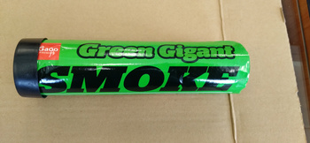 Świeca dymna zielona z zawleczką