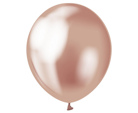 Balony Beauty&amp;Charm, platynowe różowo-złote 12 cali / 7 szt.