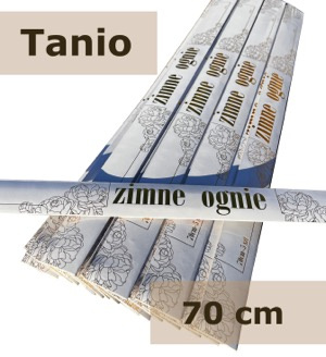 ZESTAW 50szt +4 gratis ZIMNE OGNIE WESELNE 70 cm