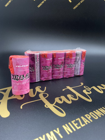 Świeca dymna Zadymiara jasny różowy