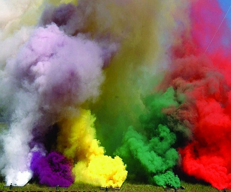 Zestaw 5 fontann dymnych Smoke fountain JFS-1