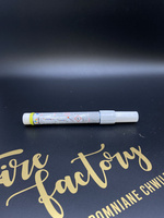 Flara ręczna biała